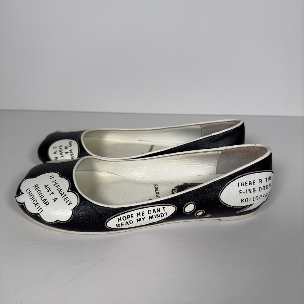 Irregular Choice Double Toe Flats - image 3